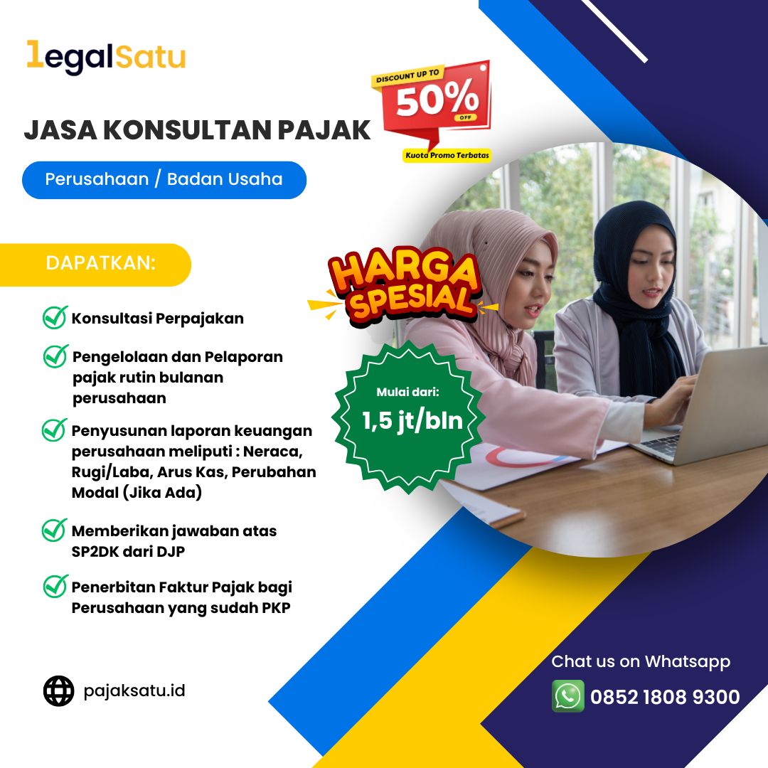 Jasa Konsultan Pajak Perusahaan