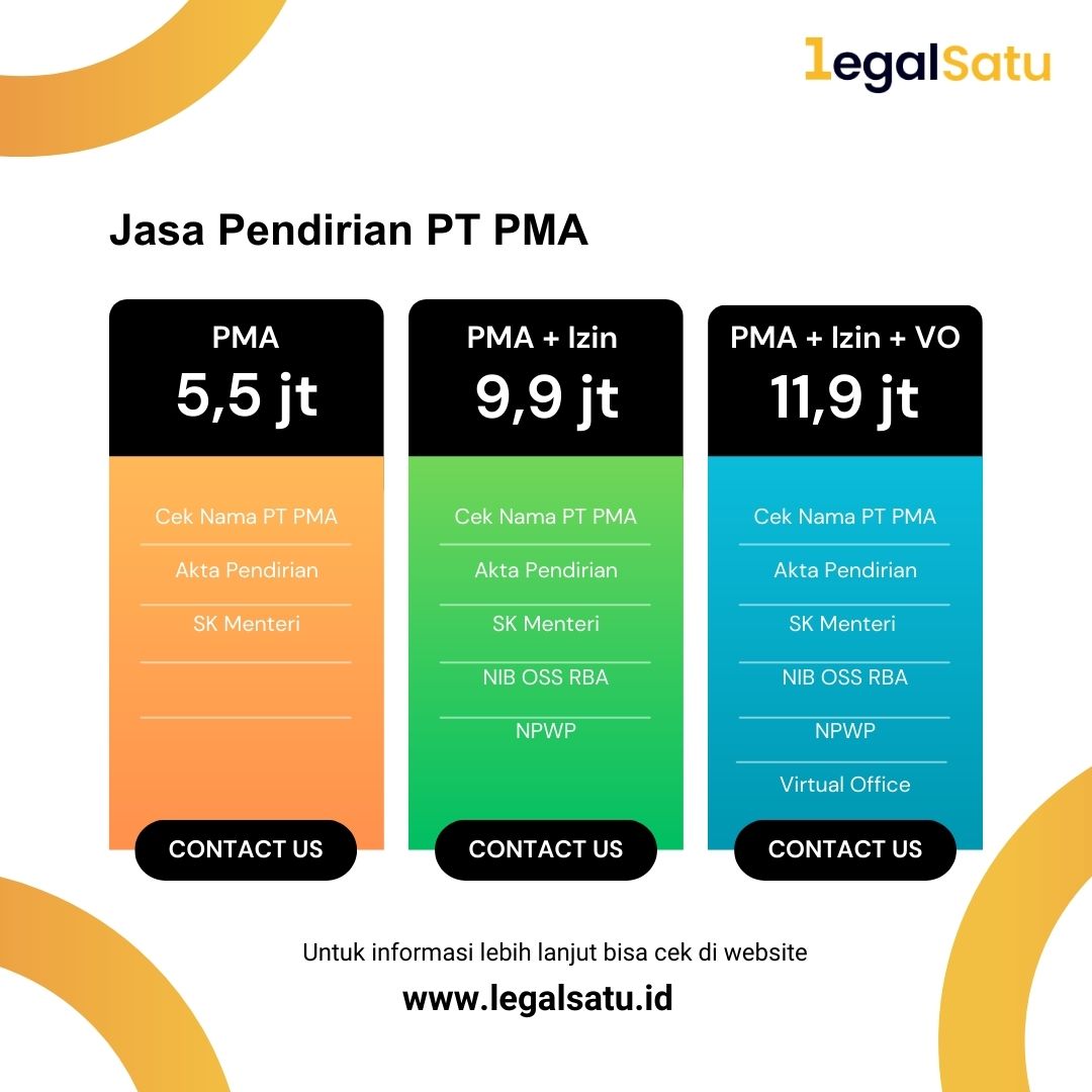 jasa pendirian pma