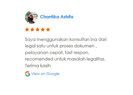 Legal Satu Review chantika