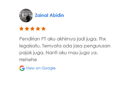 Legal Satu Review zainal